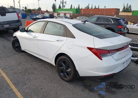 2023 Hyundai Elantra Hybrid Blue z USA, uszkodzony, nr VIN KMHLM4AJ5PU079759